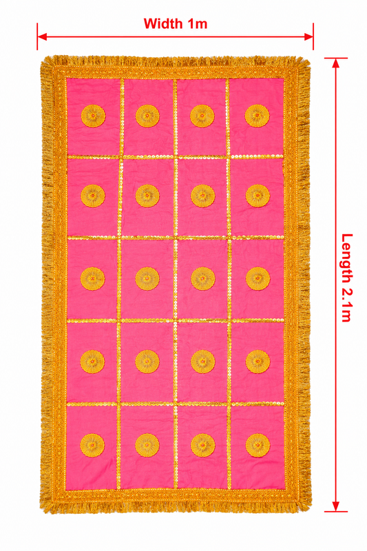 Daman Dupatta in Light Pink