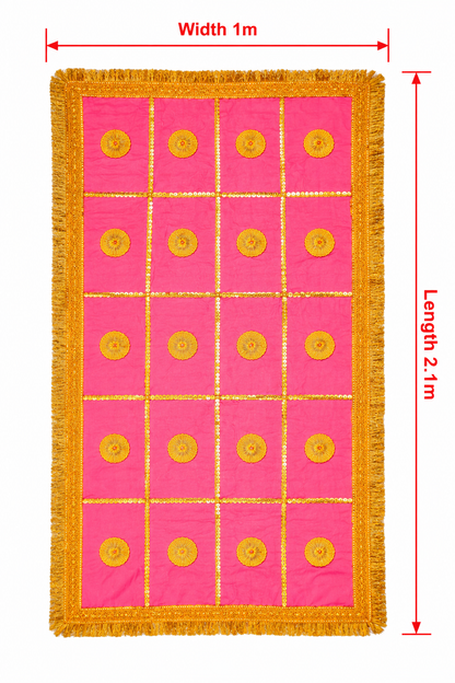 Daman Dupatta in Light Pink
